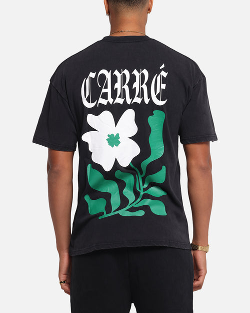 Carre Eternal Garden T-Shirt Black Acidwash