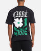 Carre Eternal Garden T-Shirt Black Acidwash