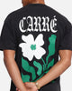 Carre Eternal Garden T-Shirt Black Acidwash