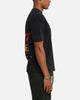 Carre Golden Scale T-Shirt Black Acidwash