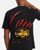Carre Golden Scale T-Shirt Black Acidwash