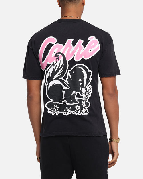 Carre Pepe T-Shirt Black Acidwash