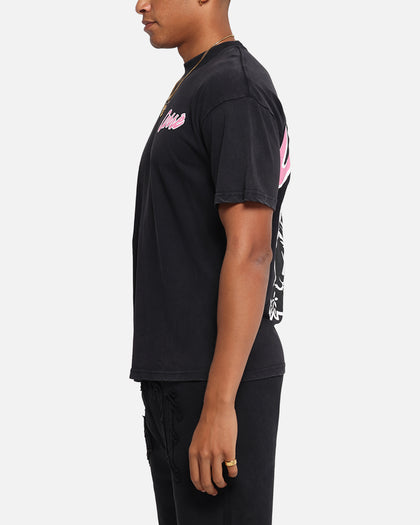 Carre Pepe T-Shirt Black Acidwash