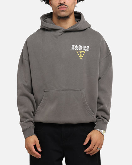 Carre Construction Hoodie Washed Charcoal