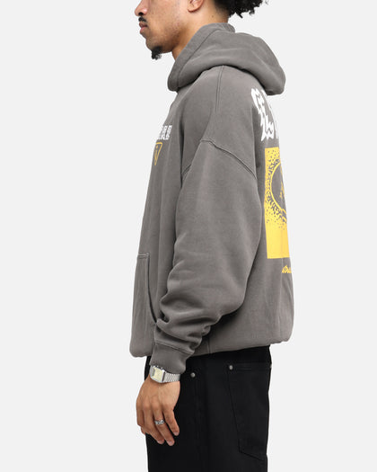 Carre Construction Hoodie Washed Charcoal