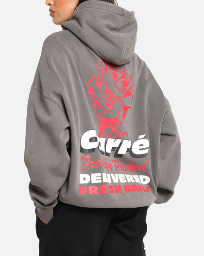 Carre Freshly Picked Hoodie Washed Charcoal