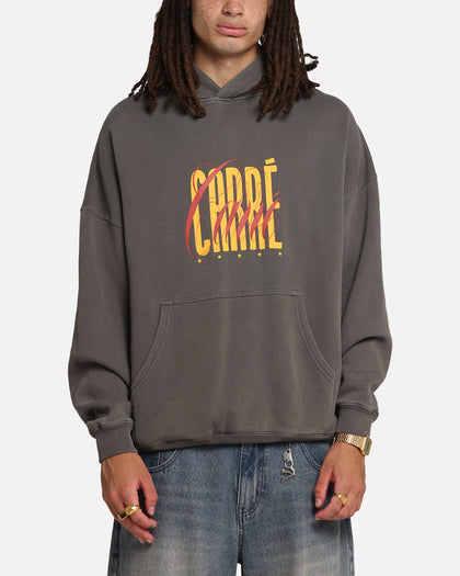 Carre Golden Scale Hoodie Washed Charcoal
