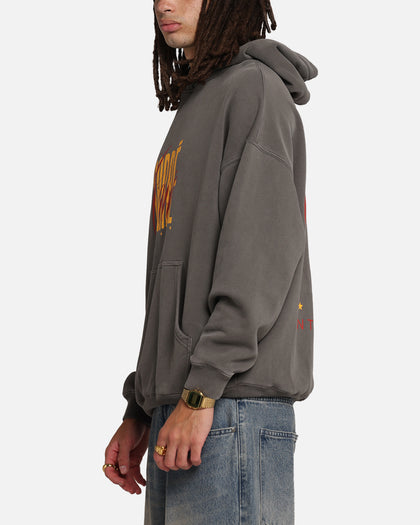 Carre Golden Scale Hoodie Washed Charcoal