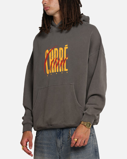 Carre Golden Scale Hoodie Washed Charcoal
