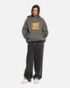 Carre Golden Scale Hoodie Washed Charcoal