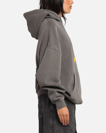 Carre Golden Scale Hoodie Washed Charcoal