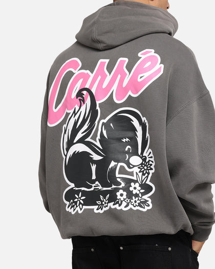 Carre Pepe Hoodie Washed Charcoal