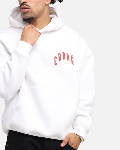 Carre Tiger Glow Hoodie White