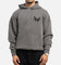 Saint Morta Black Doves Boxy Hoodie Washed Charcoal
