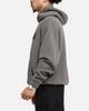 Saint Morta Black Doves Boxy Hoodie Washed Charcoal