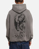 Saint Morta Lost Souls Boxy Hoodie Washed Charcoal