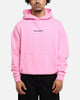 Saint Morta Lover Club Boxy Hoodie Pink