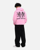 Saint Morta Lover Club Boxy Hoodie Pink