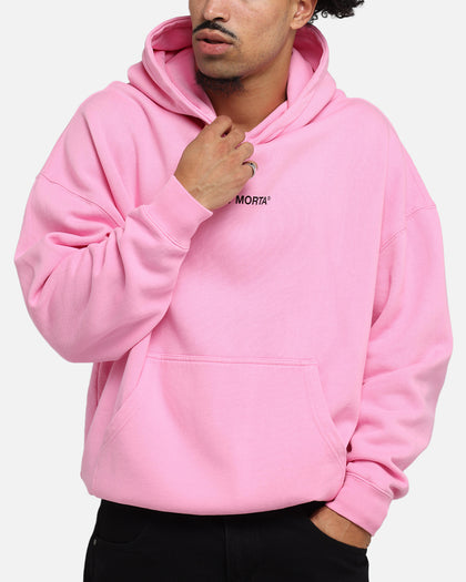 Saint Morta Lover Club Boxy Hoodie Pink