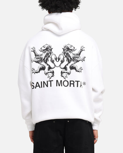Saint Morta Lover Club Boxy Hoodie White