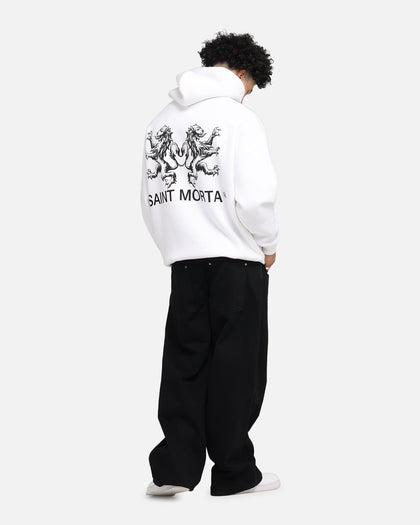Saint Morta Lover Club Boxy Hoodie White