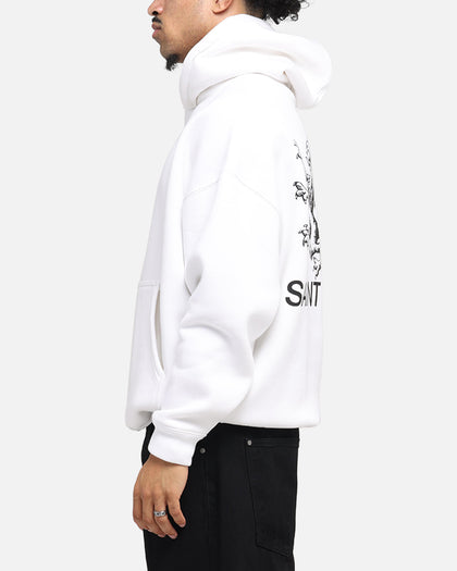 Saint Morta Lover Club Boxy Hoodie White