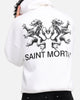 Saint Morta Lover Club Boxy Hoodie White