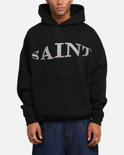 Saint Morta Vision Boxy Hoodie Black