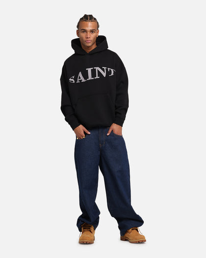 Saint Morta Vision Boxy Hoodie Black