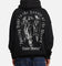 Saint Morta Weiry Hearts Boxy Hoodie Black