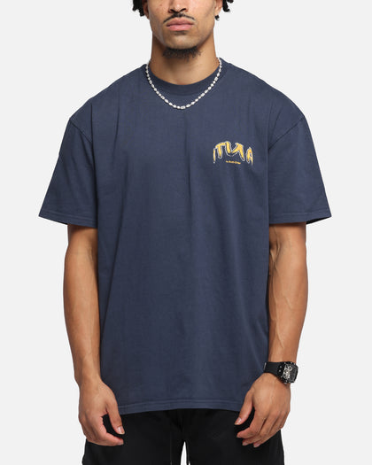 The Anti Order Anti Collegate Boxy T-Shirt Navy