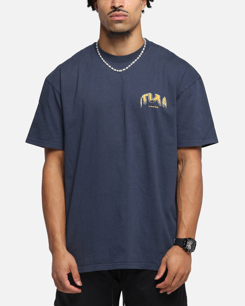 The Anti Order Anti Collegate Boxy T-Shirt Navy