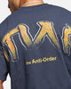 The Anti Order Anti Collegate Boxy T-Shirt Navy