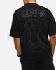 The Anti Order Azero Stencil Mock Neck T-Shirt Black