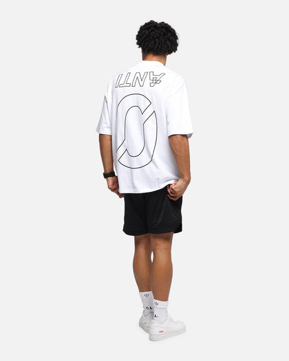 The Anti Order Azero Stencil Mock Neck T-Shirt White