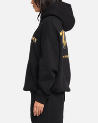 The Anti Order Anti Collegate Boxy Hoodie Black