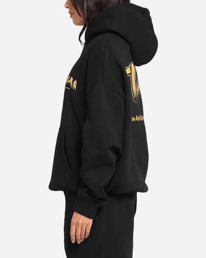 The Anti Order Anti Collegate Boxy Hoodie Black
