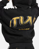The Anti Order Anti Collegate Boxy Hoodie Black