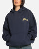 The Anti Order Anti Collegate Boxy Hoodie Navy