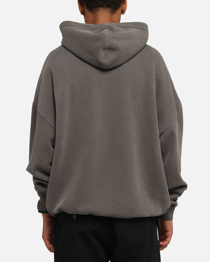 The Anti Order Arcade Boxy Hoodie Washed Charcoal