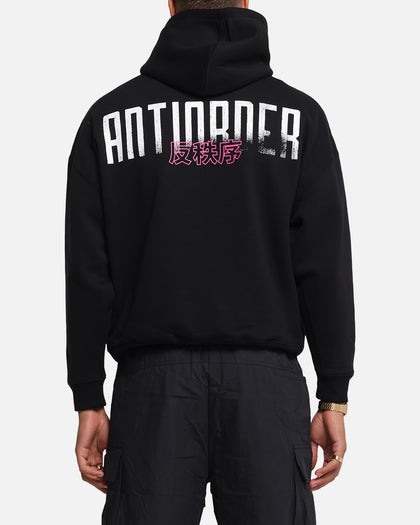 The Anti Order Ryuken Boxy Hoodie Black