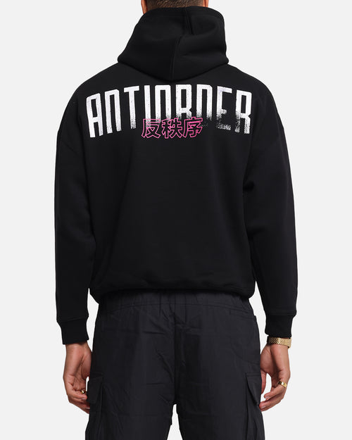 The Anti Order Ryuken Boxy Hoodie Black