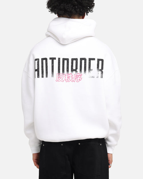 The Anti Order Ryuken Boxy Hoodie White