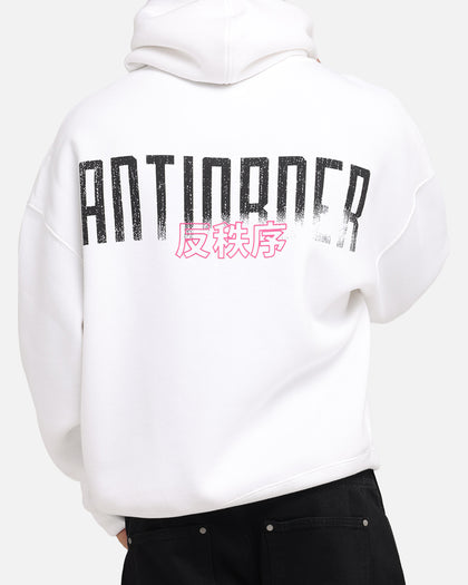 The Anti Order Ryuken Boxy Hoodie White