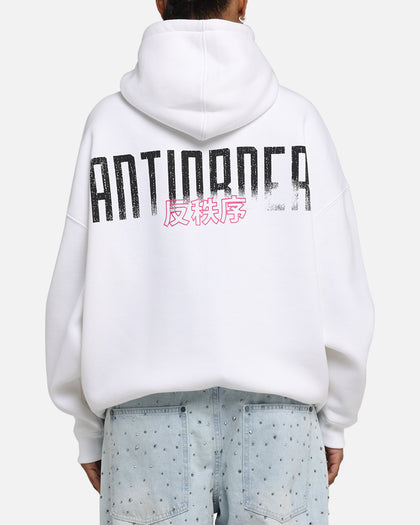 The Anti Order Ryuken Boxy Hoodie White