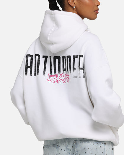 The Anti Order Ryuken Boxy Hoodie White