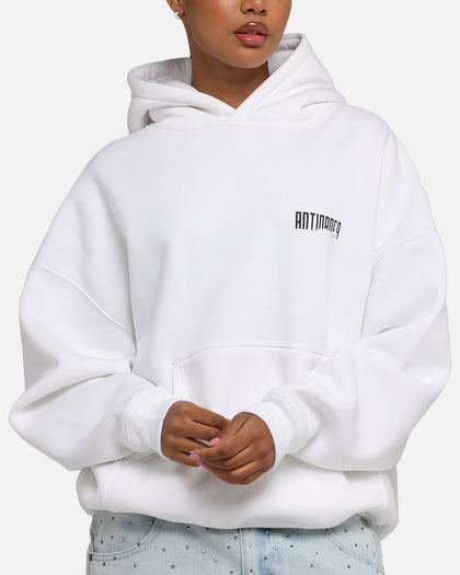 The Anti Order Ryuken Boxy Hoodie White