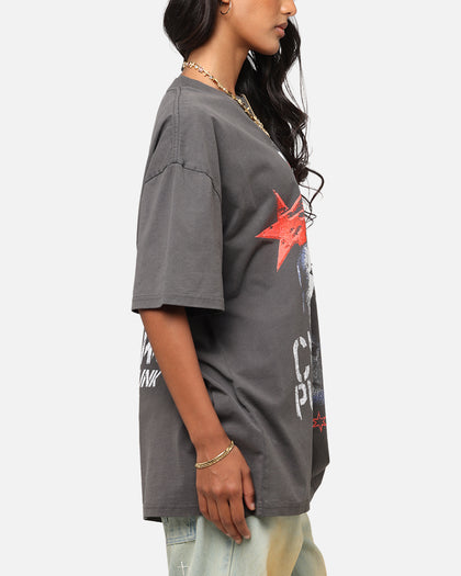 Culture Kings X WWE CM Punk Heavyweight T-Shirt Black Wash