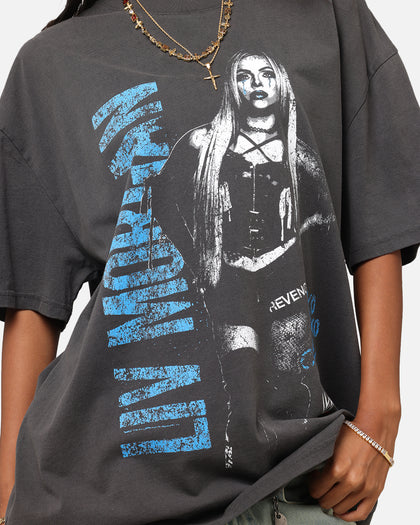 Culture Kings X WWE Liv Morgan Heavyweight T-Shirt Black Wash