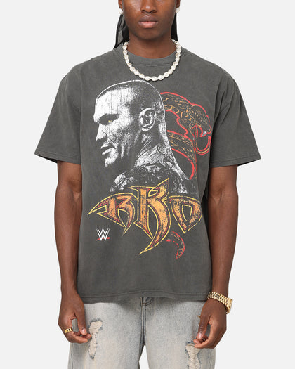 Culture Kings X WWE Randy Orton Heavyweight T-Shirt Black Wash